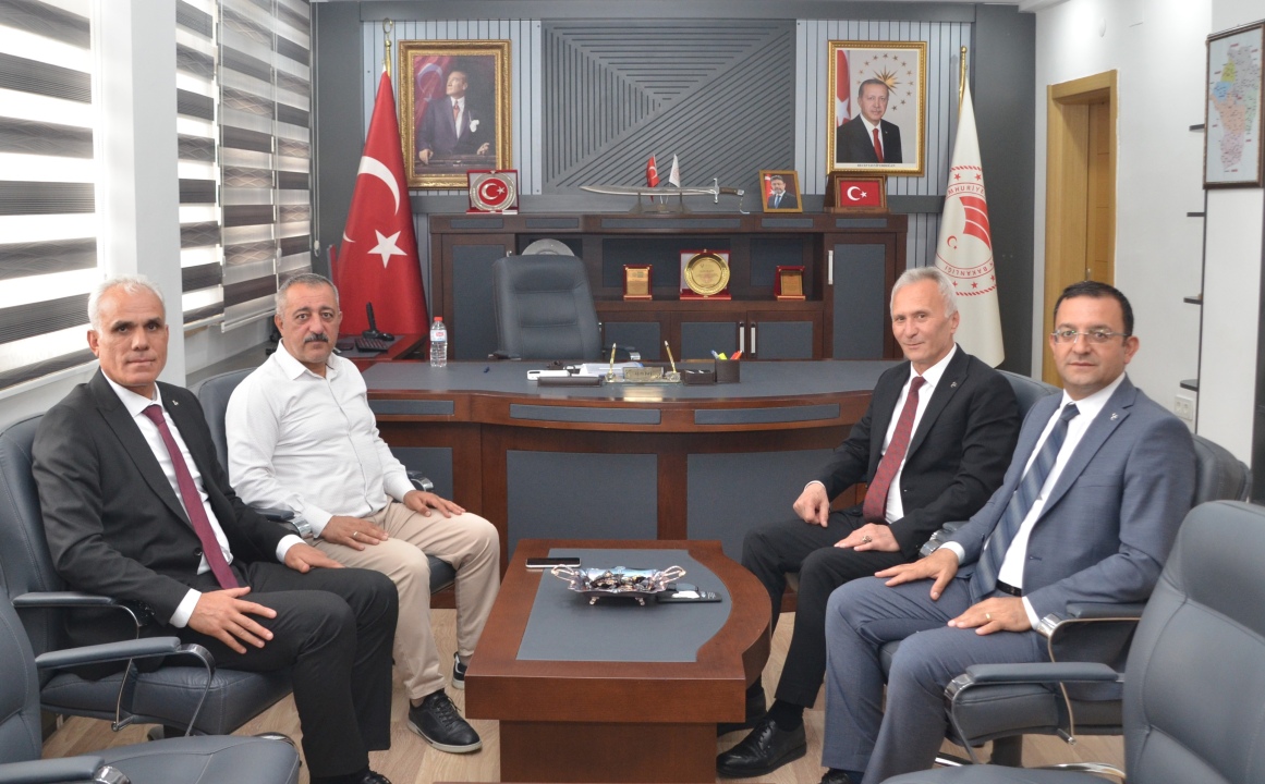 MHP heyetinden Asım Baş’a ziyaret