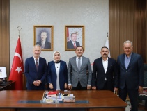 MHP heyetinden İl Millî Eğitim Müdürlüğü’ne ziyaret