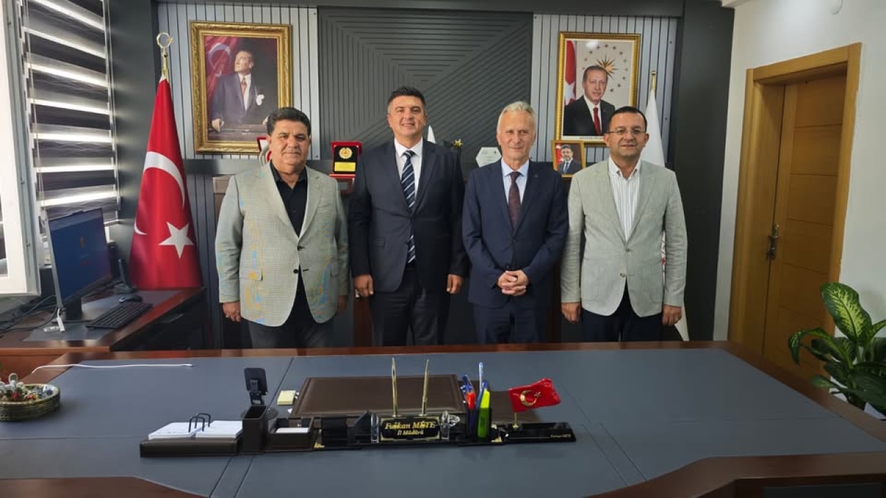 MHP Heyetinden İl Tarım ve Orman Müdürü Furkan Mete’ye Ziyaret