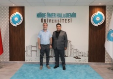 Milletvekili Cumali İnce’den NÖHÜ Rektörü Prof. Dr. Hasan Uslu’ya Ziyaret