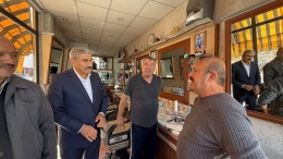 Milletvekili Uzkurt Bor’da esnafla buluştu