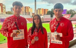 Milli atletlerimiz Avrupa U20’de 3 madalya kazandı