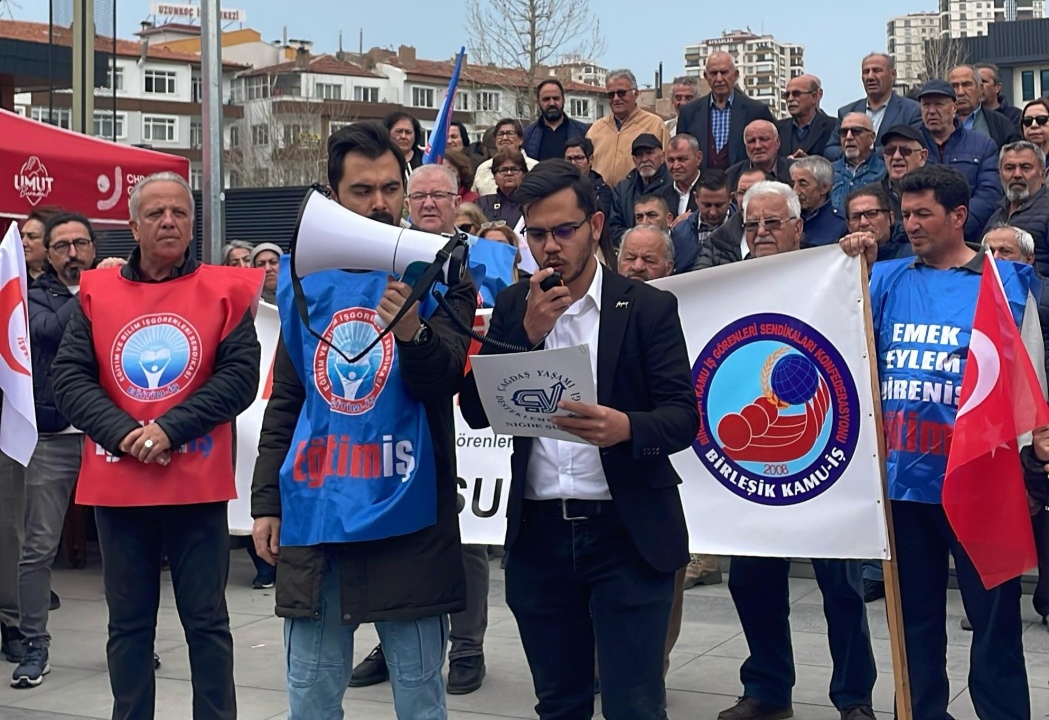 ÇYDD: Milyonlarca işçi, emekçi tek yürek