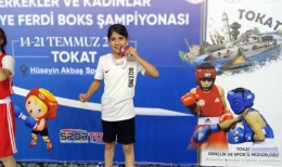 Minik Boksör Türkiye 3.’sü 