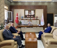 İlçe Müftülüğünden Kaymakam Gökçe’ye Ziyaret