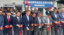 Murtaza Köyü Derneği yeni hizmet binasına kavuştu