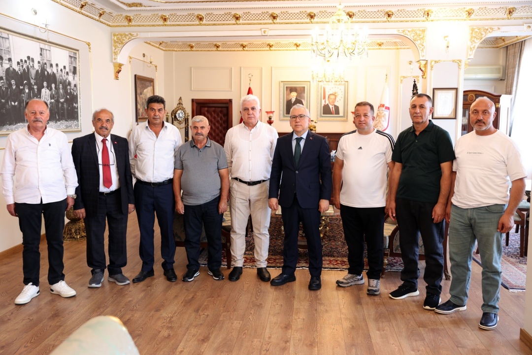 NESOB Yönetim Kurulu, Sivas Valisi Dr. Yılmaz Şimşek’i Ziyaret Etti