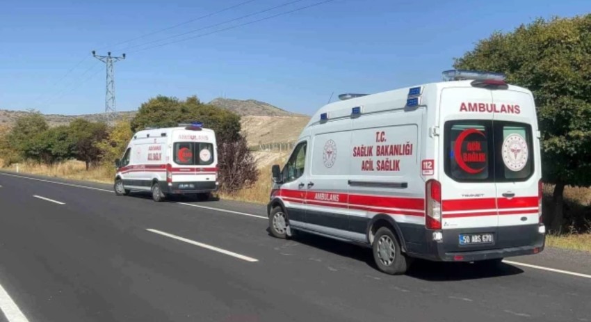 Nevşehir-Niğde yolunda kaza! Çok sayıda yaralı var