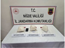 Niğde'de 3 kilogramdan fazla uyuşturucu ele geçirildi
