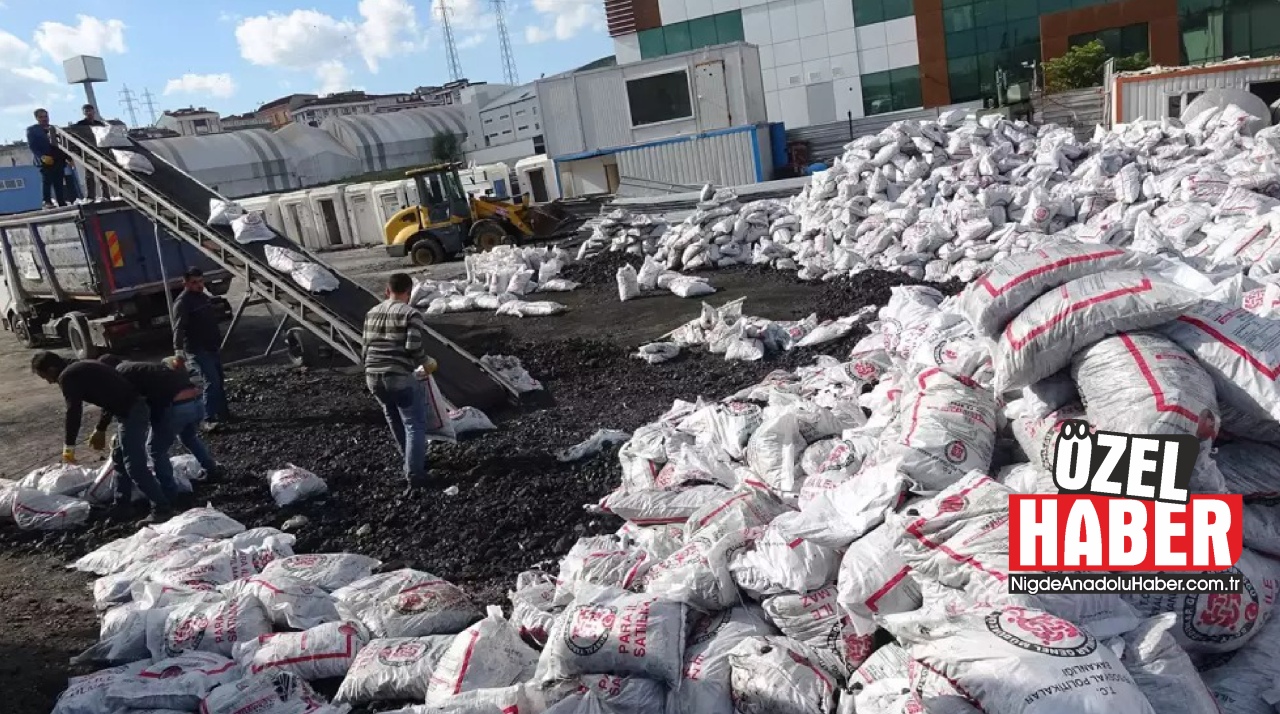 Niğde'de kömür dağıtımı başladı