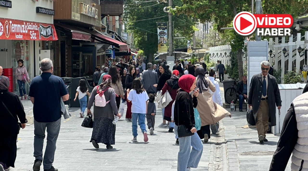 Niğde'de bayram alışverişi yoğunluğu