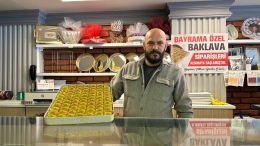 Niğde'de bayram öncesi baklava mesaisi