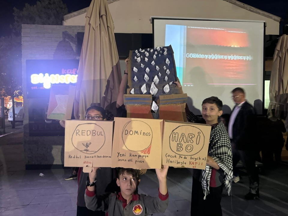 Niğde'de Çocuklar Sumud Maketi Yaptılar, Vicdanlarıyla İsrail'e Dur Dediler