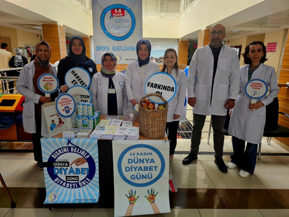 Niğde'de Diyabet Farkındalık Standı Kuruldu
