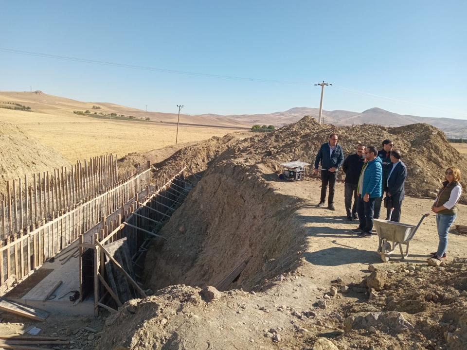 Niğde'de gölet çalışmaları tam gaz