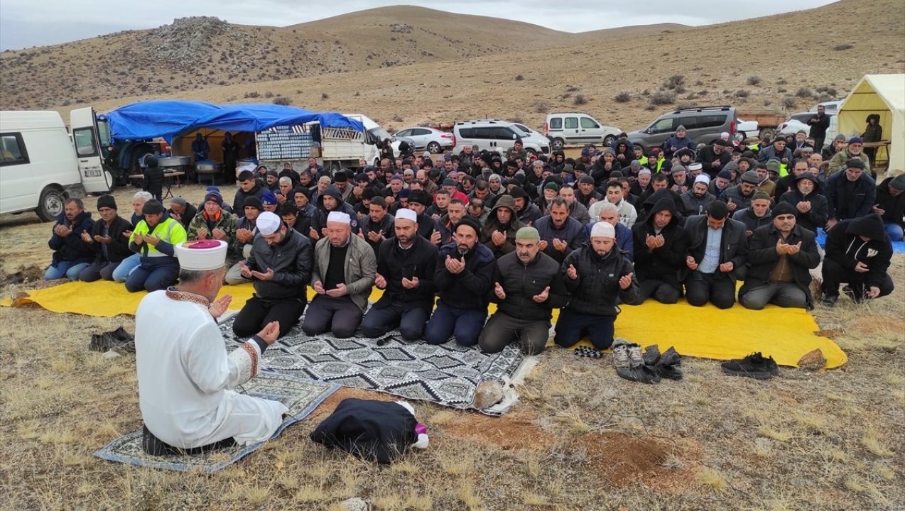 Niğde'de Halaç Köyü’nde Yağmur Duası