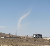 Niğde'de hortum çıktı
