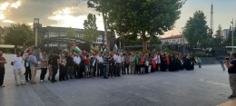 Niğde'de İsrail’in Gazze’ye saldırıları protesto edildi