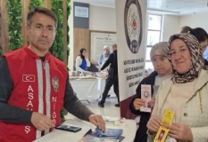 Niğde'de Kadınlar Gününe özel KADES bilgilendirmesi