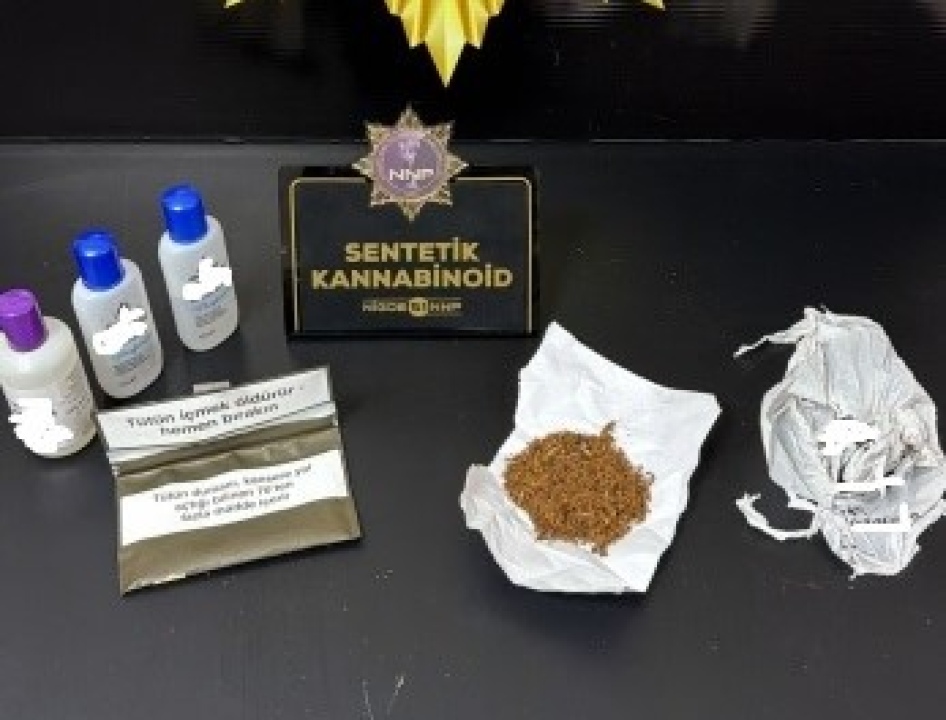 Niğde'de narkotik operasyonu 
