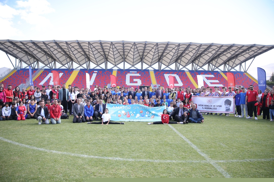 Niğde'de "Amatör Spor Haftası" Etkinliği Düzenlendi