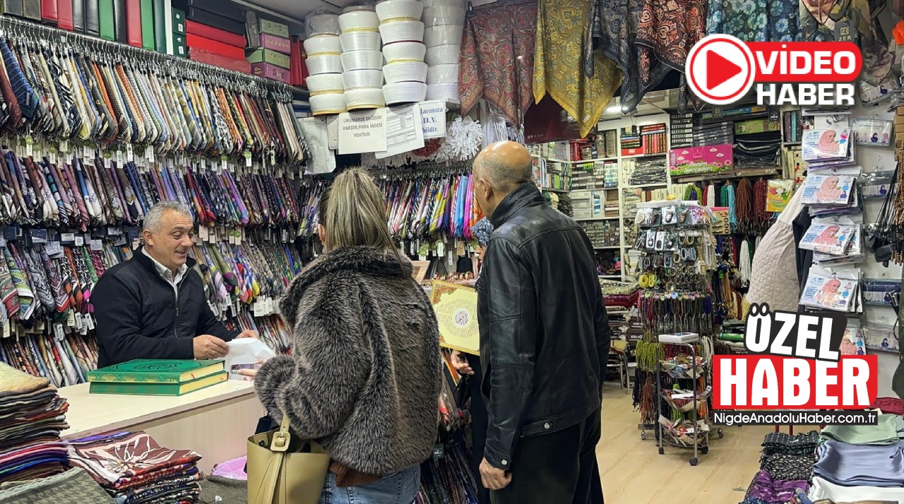 Niğde'de ramazan hazırlıklarının adresi Gülşen Medine Pazarı