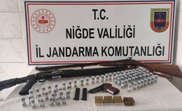 Niğde'de ruhsatsız silah operasyonunda 1 kişi yakalandı