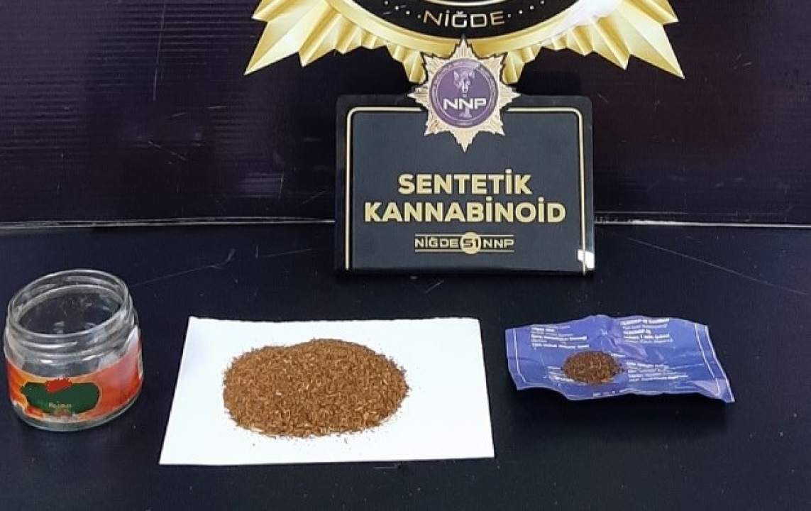 Niğde'de uyuşturucu operasyonu!