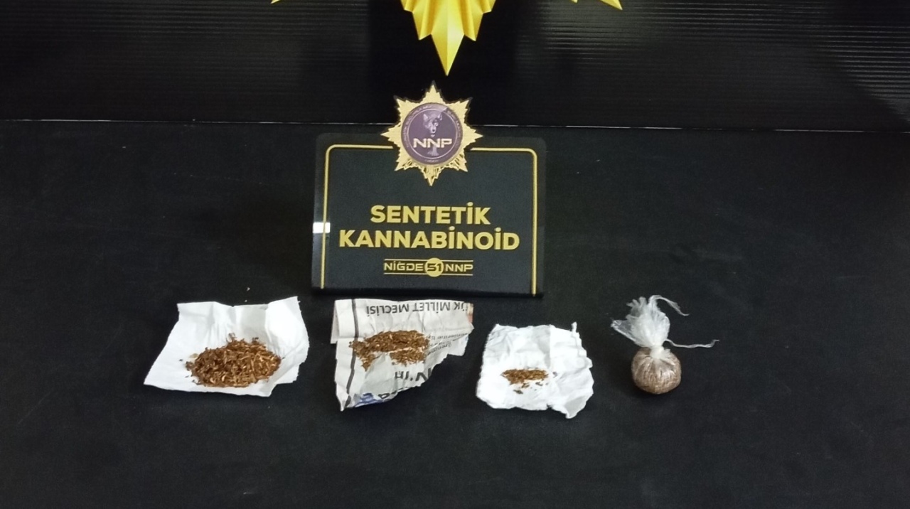 Niğde'de uyuşturucu operasyonu
