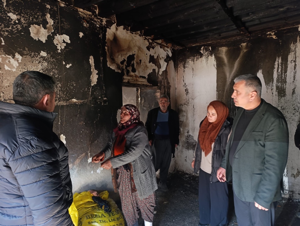 Niğde'de sobanın devrilmesi faciaya yol açıyordu