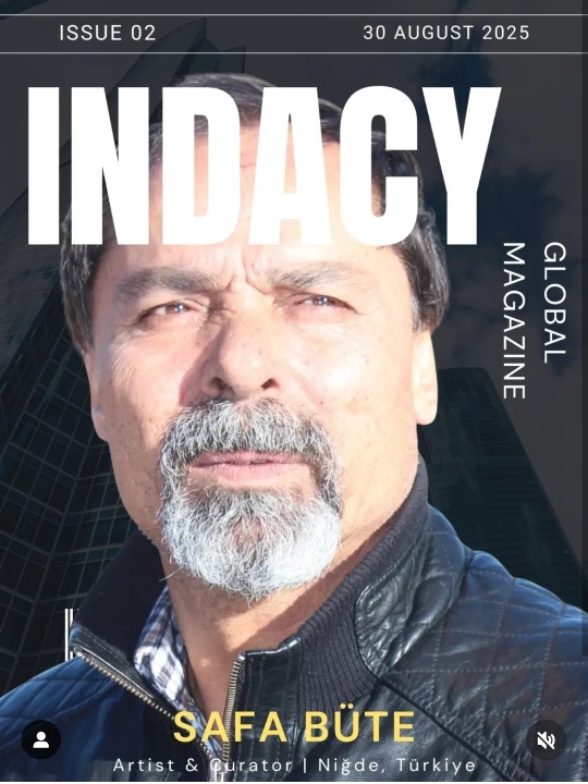 Niğde'li Sanatçı ve Küratör Safa Bute, Uluslararası Sanat Dergisi INDACY’nin İkinci Sayısında Yer Aldı