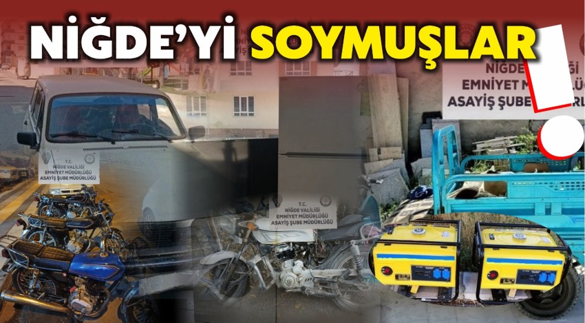 Niğde'yi Soymuşlar !