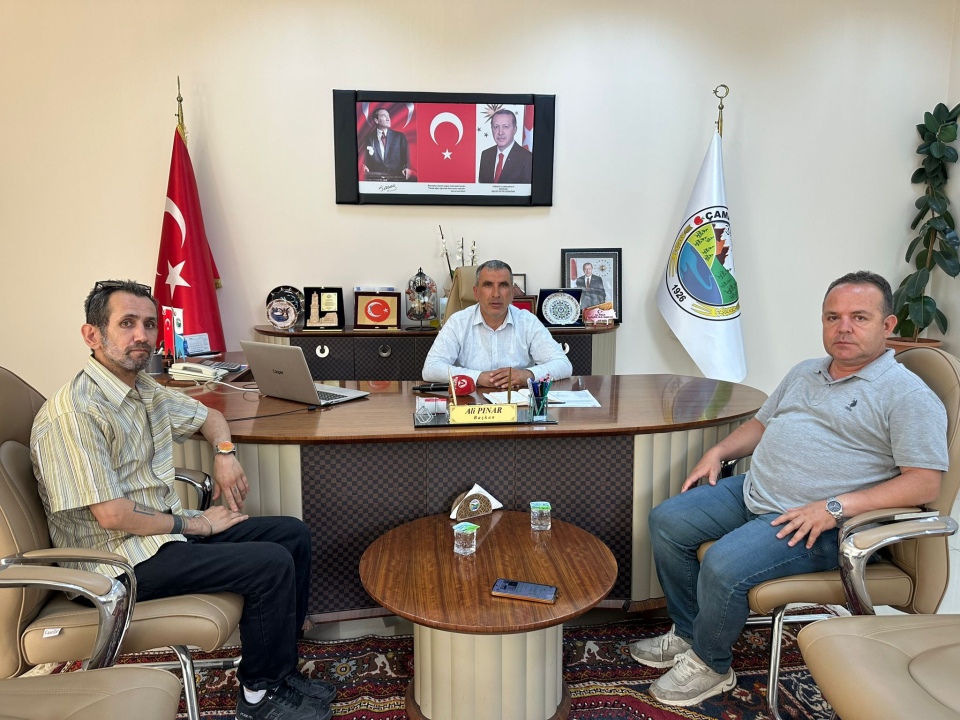 Niğde Anadolu Haber'den Çamardı Belediye Başkanı Ali Pınar’a ziyaret