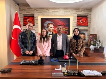 Niğde Anadolu Haber ekibinden Başkan Arif Çakıl'a ziyaret