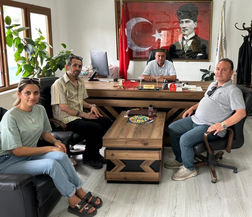 Niğde Anadolu Haber ekibinden Dündarlı Belediye Başkanı Adem Şahin’e ziyaret