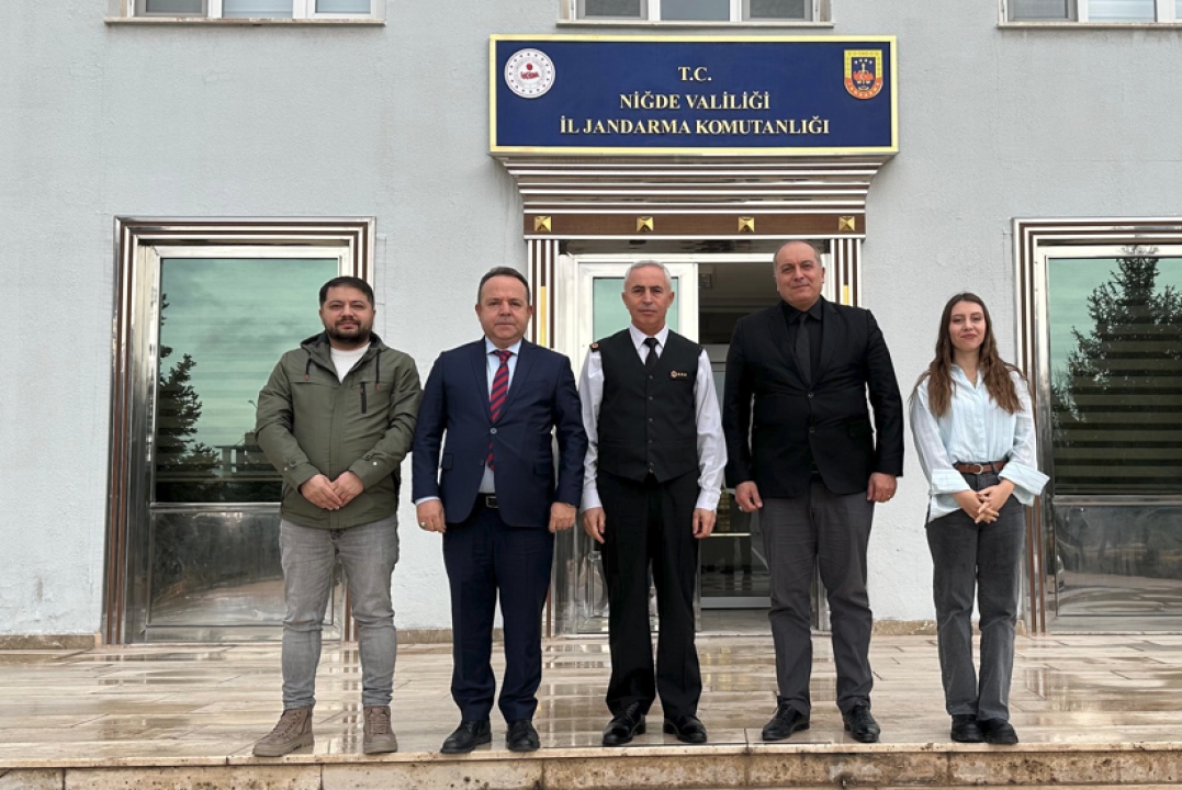 Niğde Anadolu Haber ve TV51’den Jandarma Komutanı’na Ziyaret