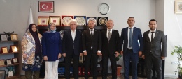 Niğde Anahtar Parti Heyetinden NESOB Başkanı Alim Yeşil’e Ziyaret