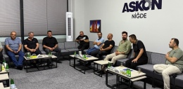 Niğde ASKON, Bor İlçe Sağlık Müdürü Dr. İsmail Coşkun’u Ağırladı