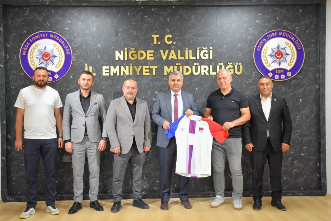 Niğde Belediyespor’dan İl Emniyet Müdürü’ne Ziyaret