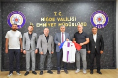 Niğde Belediyespor’dan İl Emniyet Müdürü’ne Ziyaret