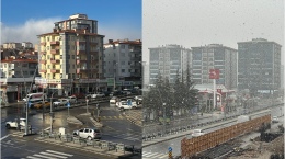 Niğde bir günde iki mevsimi yaşadı