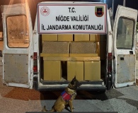 Niğde’de 1 milyon 200 bin adet kaçak makaron ele geçirildi
