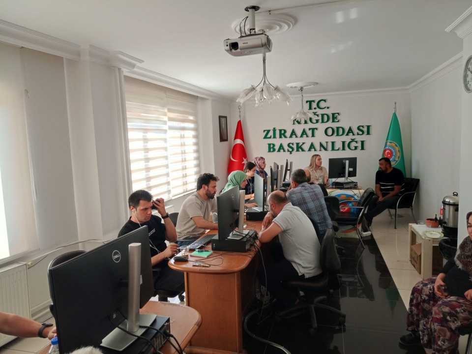Niğde’de 2025 Yılı Genel Tarım Sayımı Tüm Hızıyla Sürüyor
