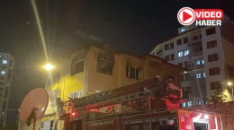 Niğde'de 3 katlı apartmanda çıkan yangın söndürüldü