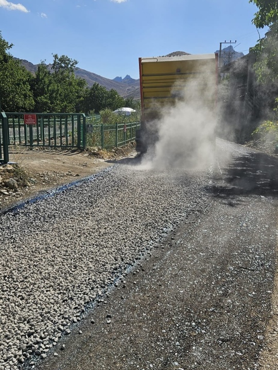 Niğde’de 9 Kilometrelik Asfalt Çalışması