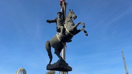 Niğde’de Atatürk anıtı yeni yerine taşınıyor