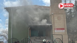 Niğde’de cami yangını! 