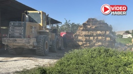 Niğde’de çiftlikte yangın paniği