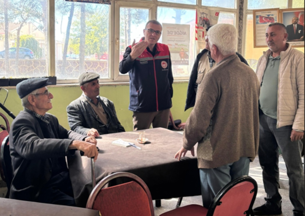 Niğde’de Cuma Buluşmaları ile Çiftçiler Bilgilendiriliyor