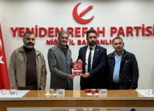 Niğde’de Esnaf Odasından Yeniden Refah Partisi’ne Ziyaret